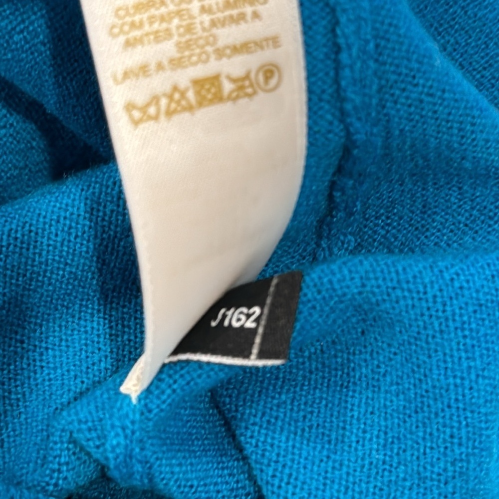 Kate Spade Corinne Cardigan Teal Button-Up Women's Sweater - Picture 8 of 8